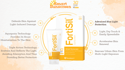 Fortisil SPF 30+ PA+++ Sunscreen | 50g