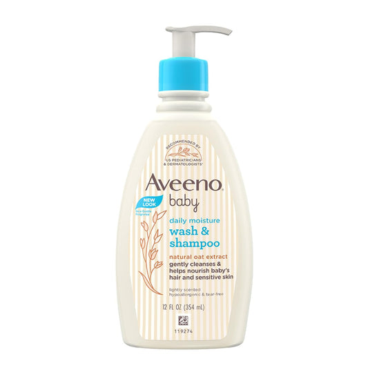 Aveeno Baby Daily Moisture Wash and Shampoo