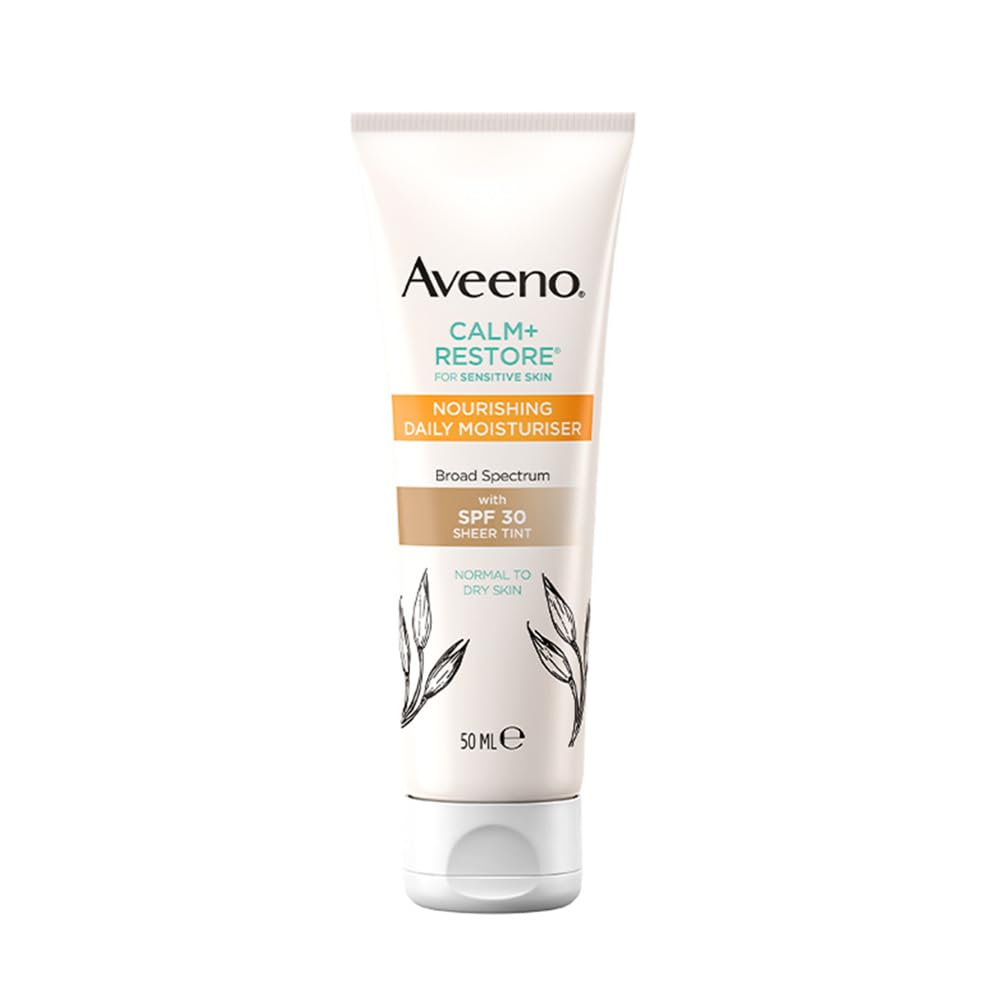 Aveeno Calm + Restore Nourishing Daily Moisturiser Broad Spectrum with SPF 30| 50 ml
