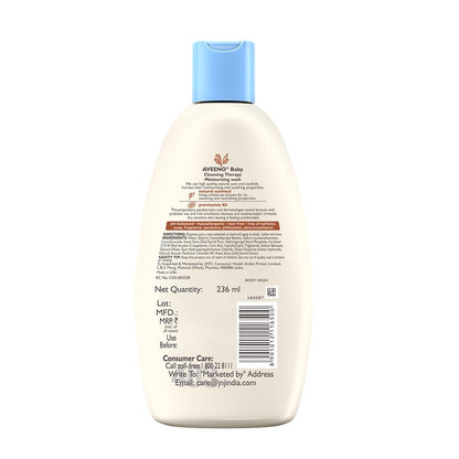 Aveeno Baby Cleansing Therapy Moisturizing Wash  (236ml)
