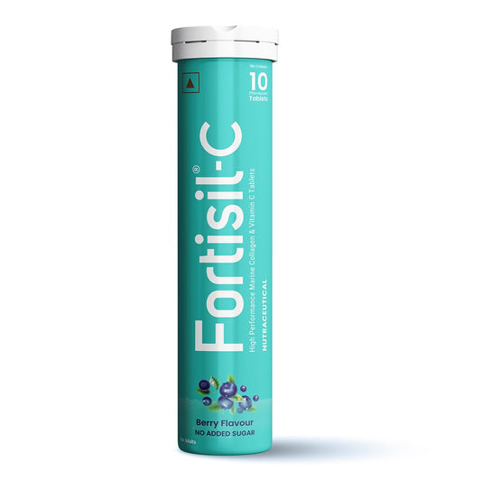 Fortisil C- High Performance Marine Collagen Effervescent Tablets | 10 Tablets