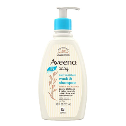 Aveeno Baby Daily Moisture Wash and Shampoo