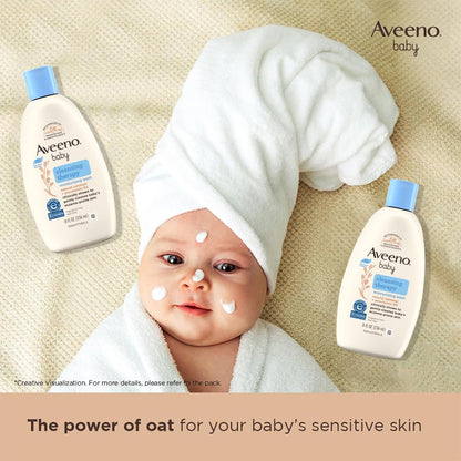 Aveeno Baby Cleansing Therapy Moisturizing Wash  (236ml)
