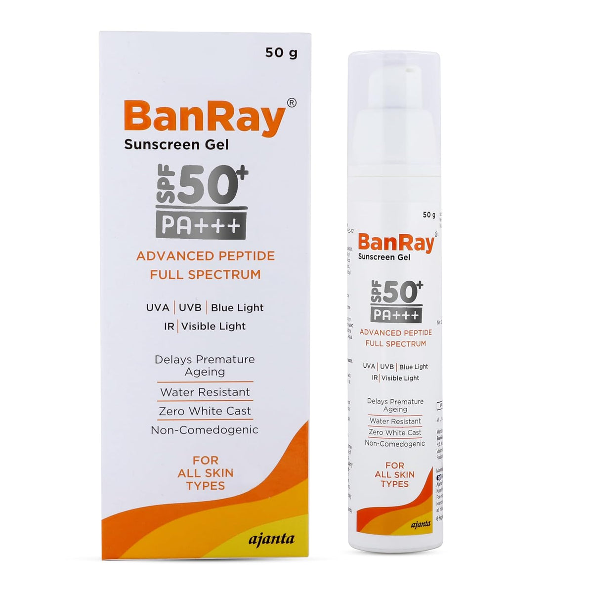 BanRay Gel SPF 50+ PA+++ | 50g