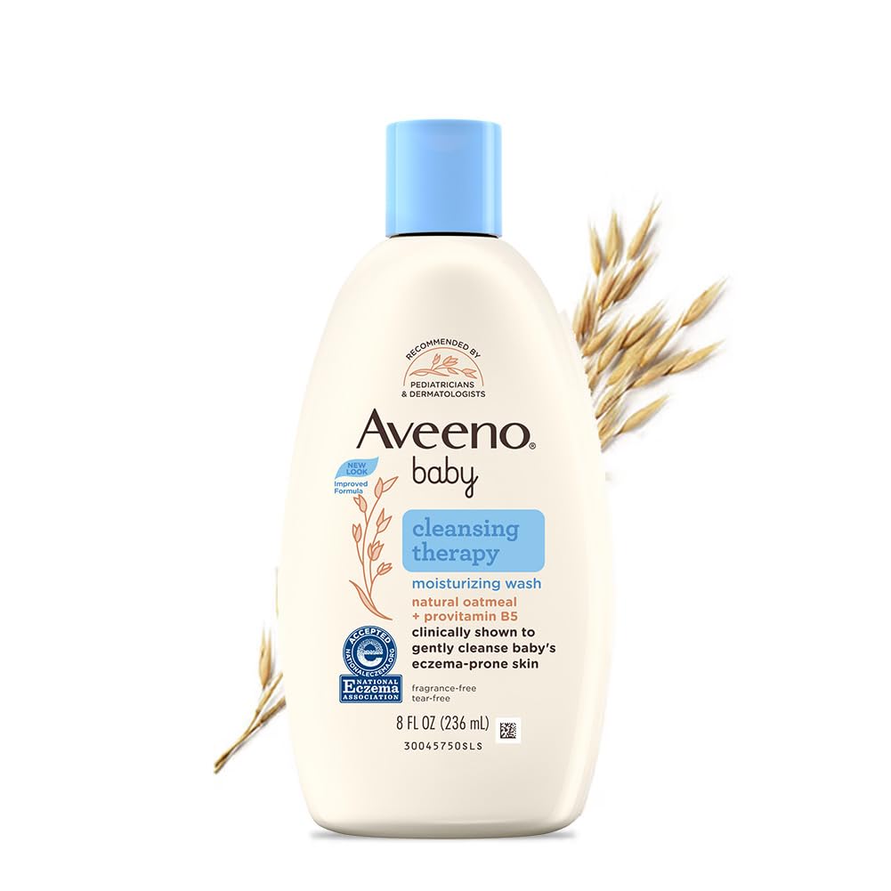 Aveeno Baby Cleansing Therapy Moisturizing Wash  (236ml)