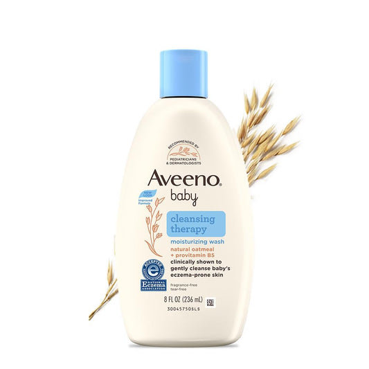Aveeno Baby Cleansing Therapy Moisturizing Wash  (236ml)