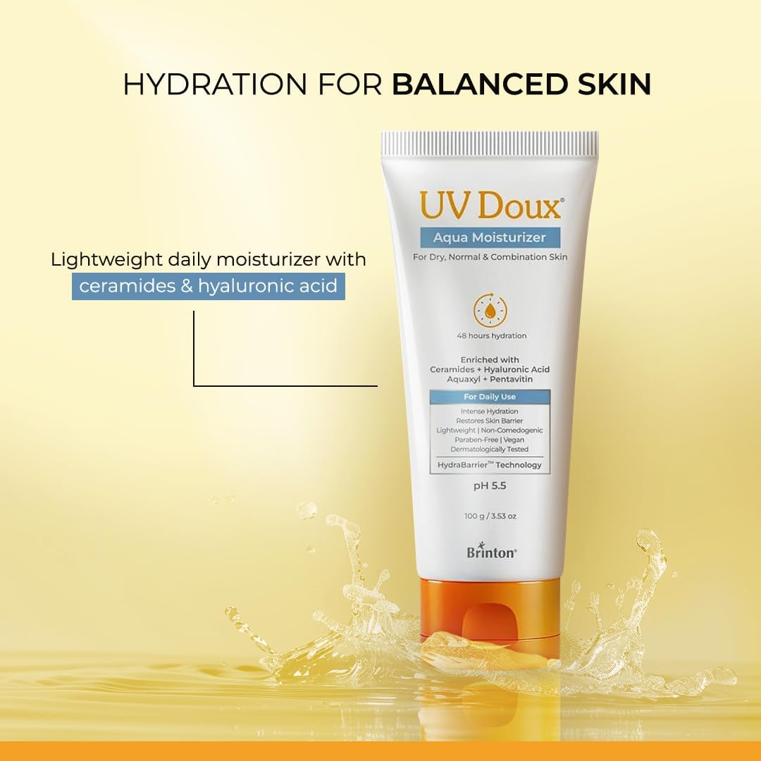 UV Doux Aqua Lightweight Moisturizer 100g ( Pack of 2 )