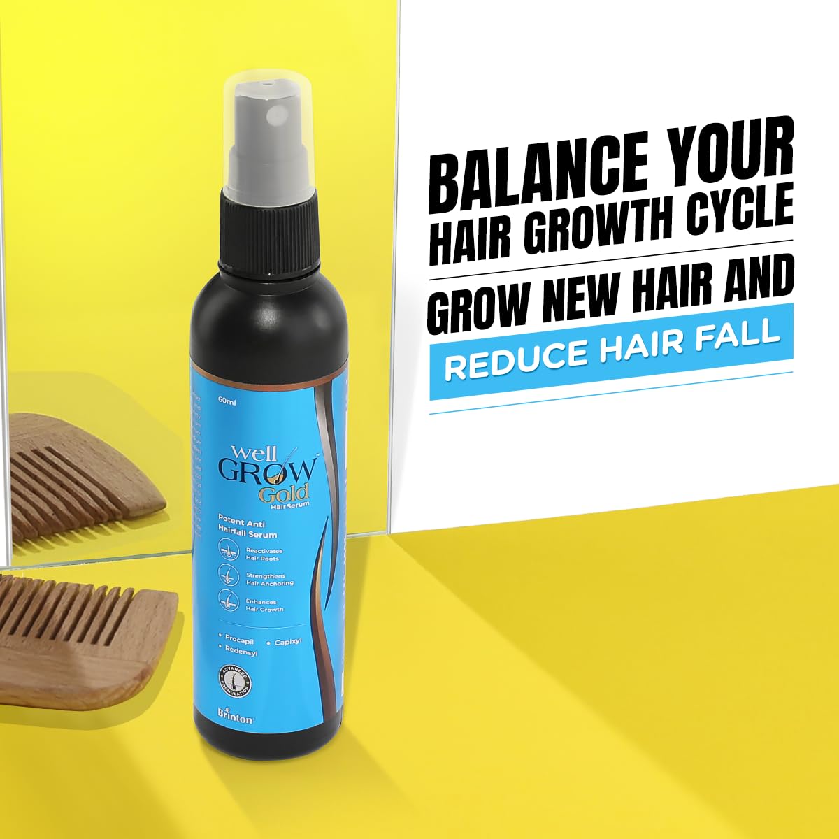 WellGrow Gold Hair Serum