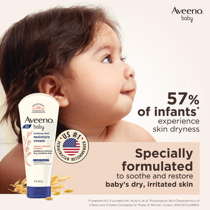 Aveeno Baby Soothing Relief Moisture Cream( Pack of 2 )