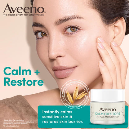 Aveeno Calm + Restore Oat Gel Moisturiser 50g