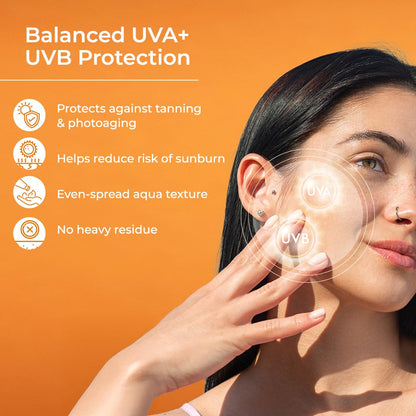 UV Doux D-Tan Aqua Sunscreen Lotion SPF 50