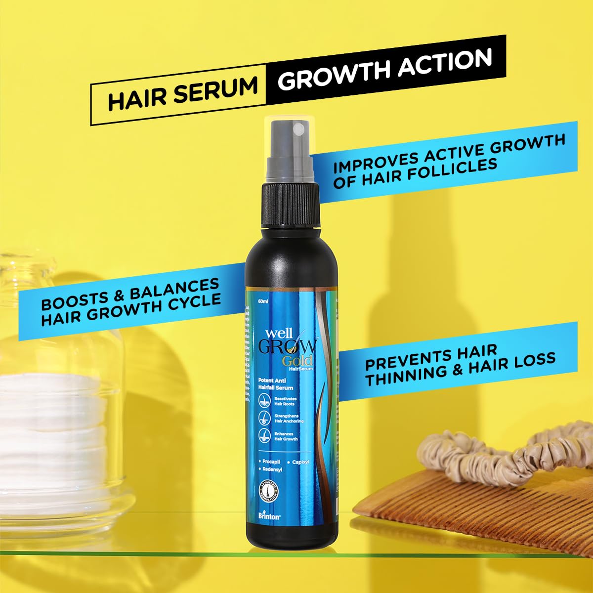 WellGrow Gold Hair Serum