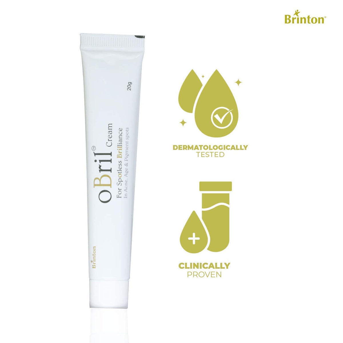 OBril Spotless Brilliance Skin Cream 20g ( Pack of 2 )