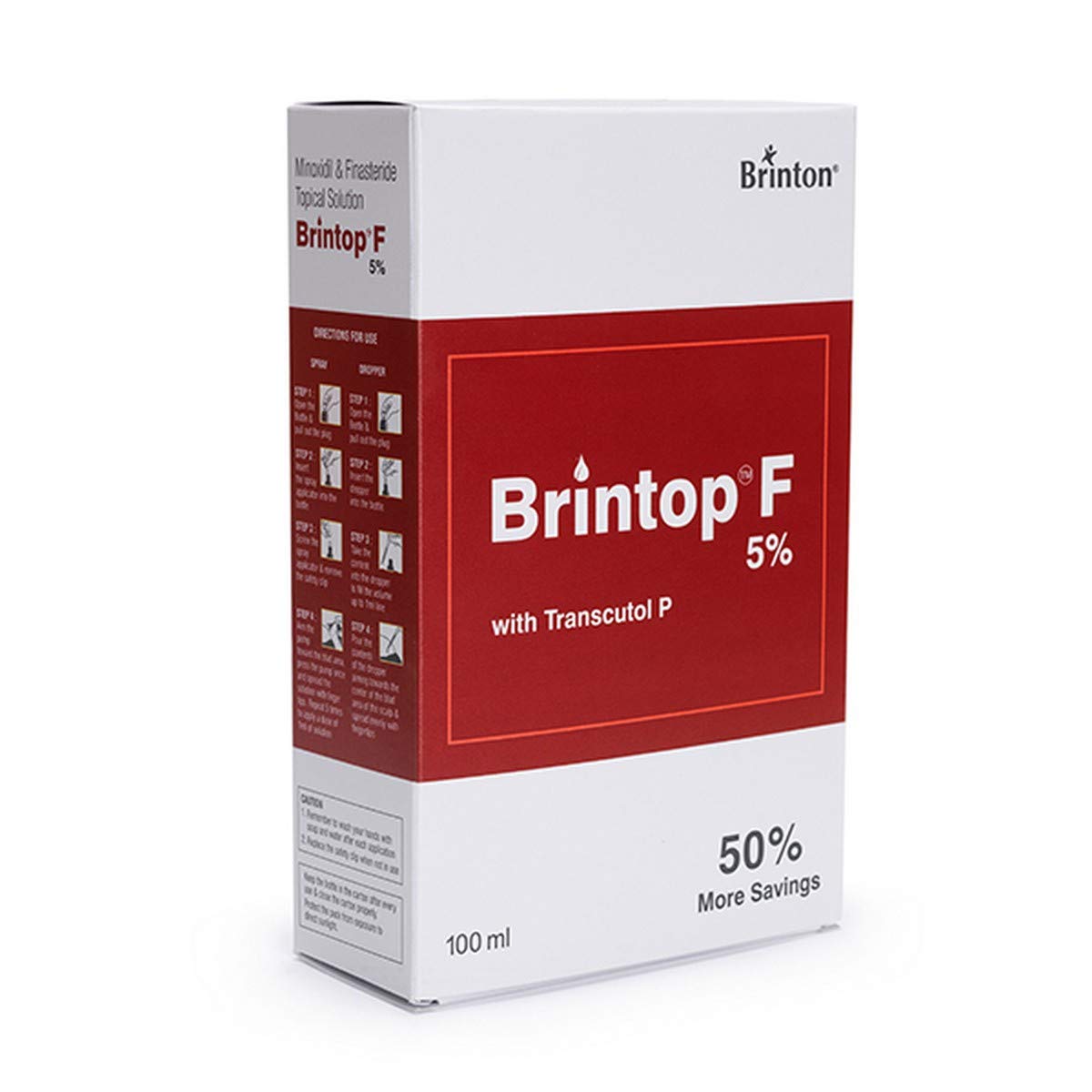 Brintop F 5% Topical Solution 100 ml