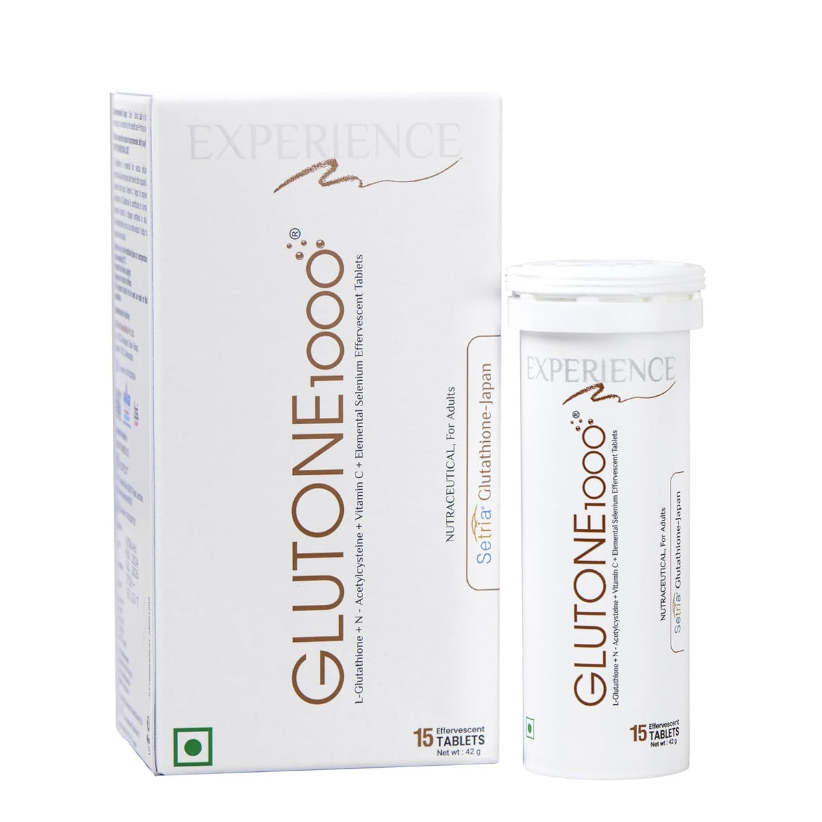Glutone 1000, 15 Effervescent Tablets