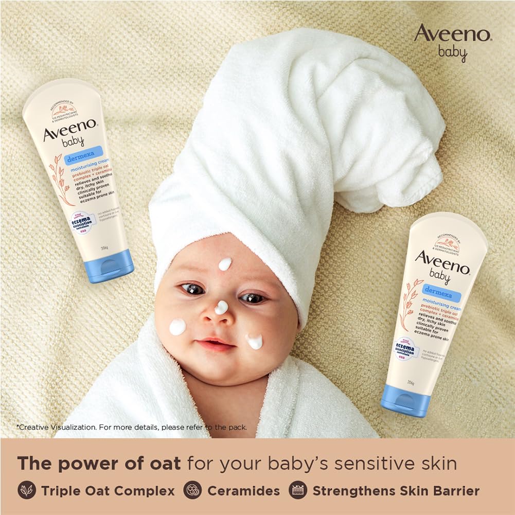 Aveeno Baby Dermexa Moisturising Cream ( Pack of 2 )