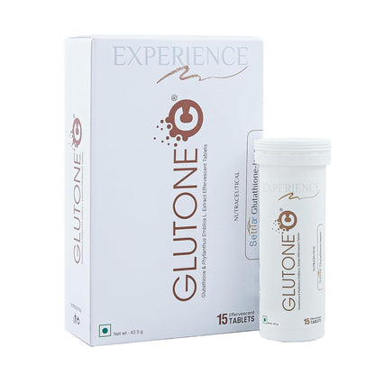 Glutone C Effervescent Tablets | Pack of 15 Tablets
