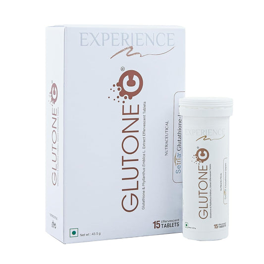 Glutone C Effervescent Tablets | Pack of 15 Tablets