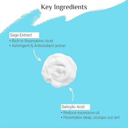 Glutone 2% Salicylic Acid Foaming Face wash |100 ml