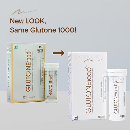 Glutone 1000, 15 Effervescent Tablets