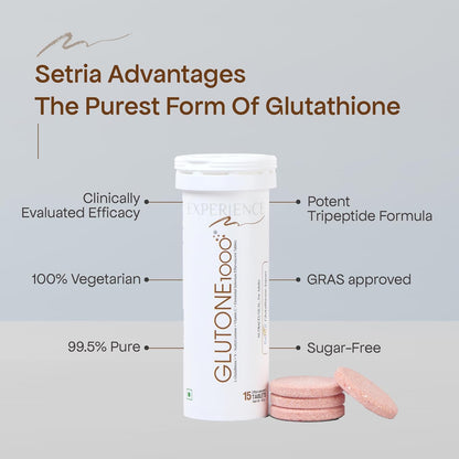 Glutone 1000, 15 Effervescent Tablets