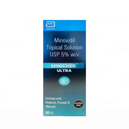 Minichek Ultra 5% Topical Solution 60 ml