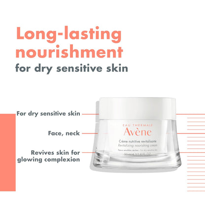 Avene Revitalising Nourishing Cream, 50 ml