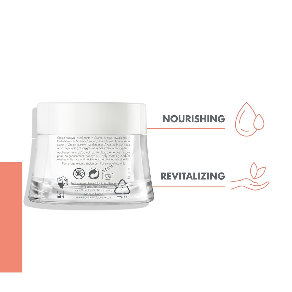 Avene Revitalising Nourishing Cream, 50 ml