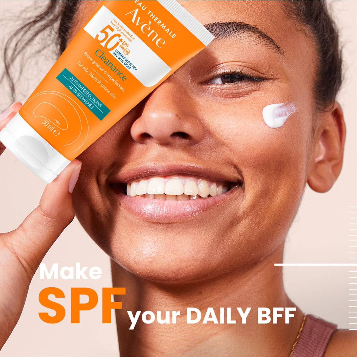 Avene Very High Protection SPF 50 Cleanance Sunscreen, 50 ml