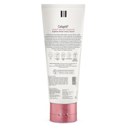 Cetaphil Brightness Reveal Creamy Cleanser, 100 g| Brightening Face Wash for Uneven Skin Tone| Niacinamide, Sea Daffodil| Fragrance Free| Dermatologist Recommended