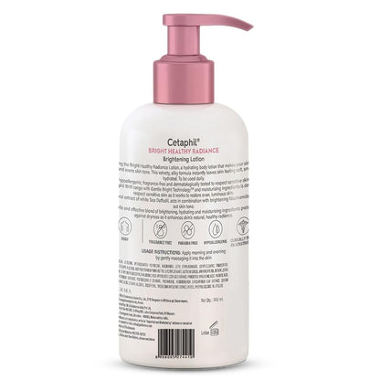 Cetaphil Bright Healthy Radiance Brightness Lotion | Dermatologist Tested | Dark Spot Reduction, Even Skin Tone, 245ml
