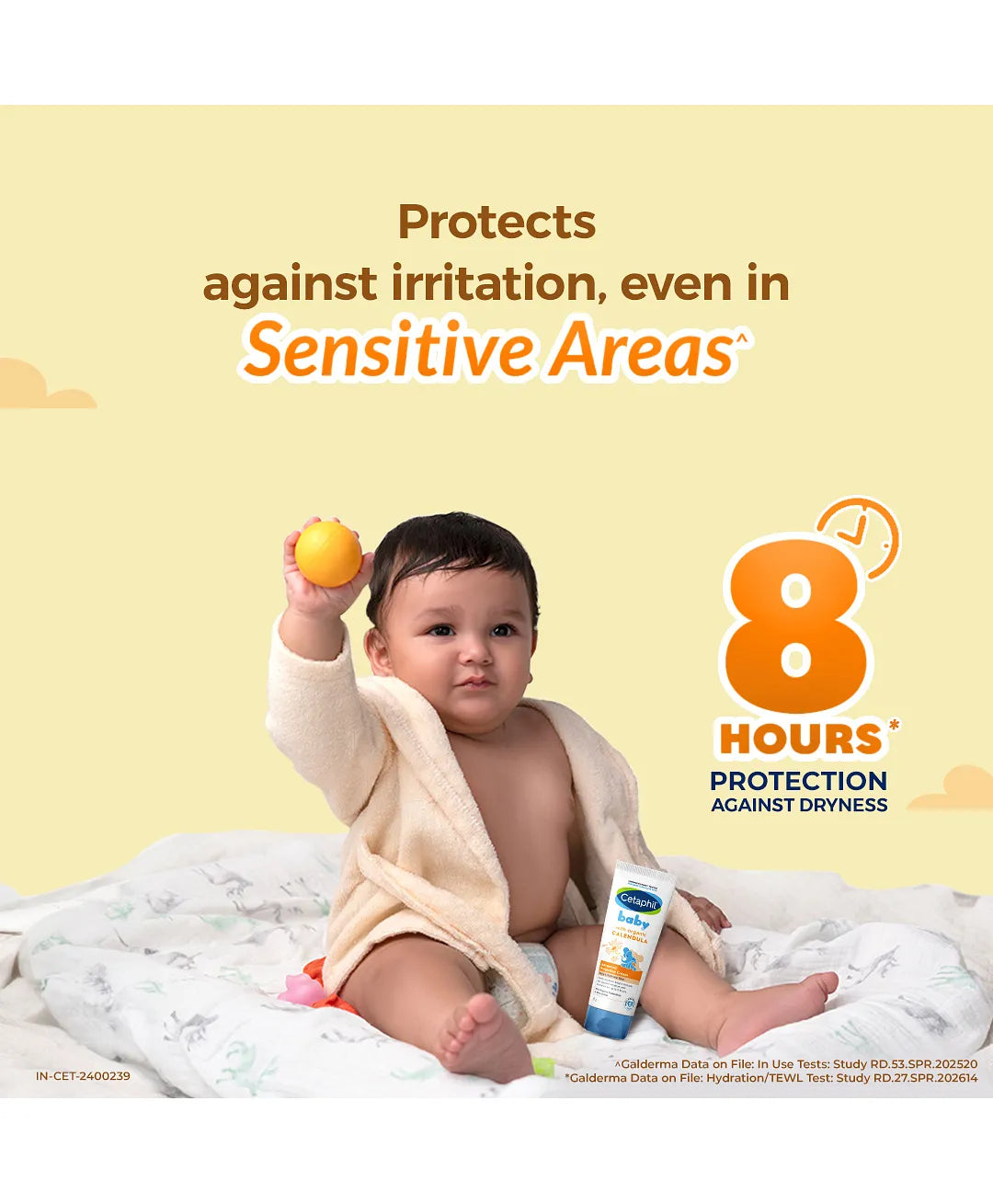 Cetaphil Baby Cream, Face & Body Moisturizing Cream | Advance Protection | Gentle & Soft with Organic Calendula, 85g