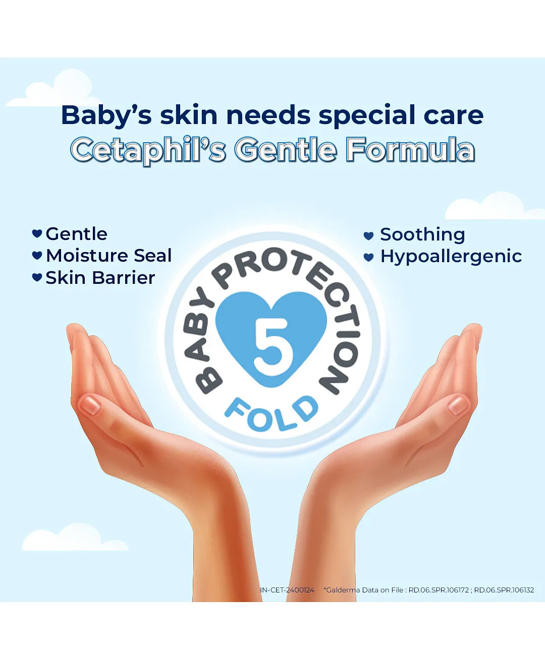 Cetaphil Baby Daily Lotion With Organic Calendula, 400ml