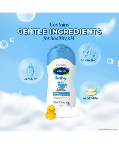 Cetaphil Baby Shampoo With Natural Chamomile ,200ml