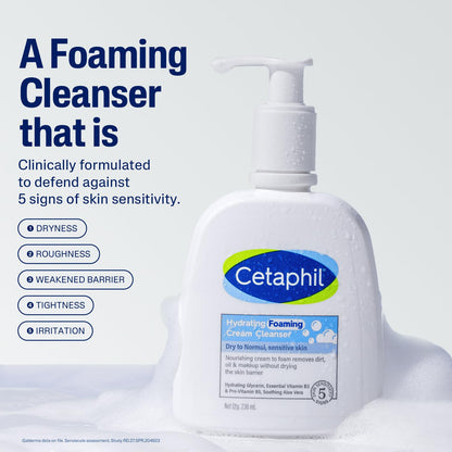 Cetaphil Hydrating Foaming Face Wash | 236 ml