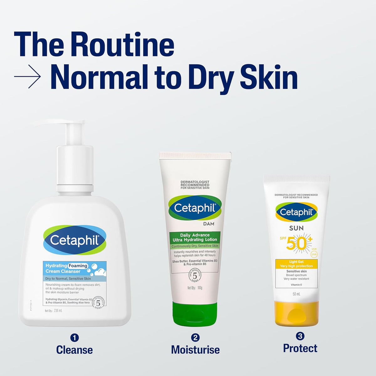 Cetaphil Hydrating Foaming Face Wash | 236 ml