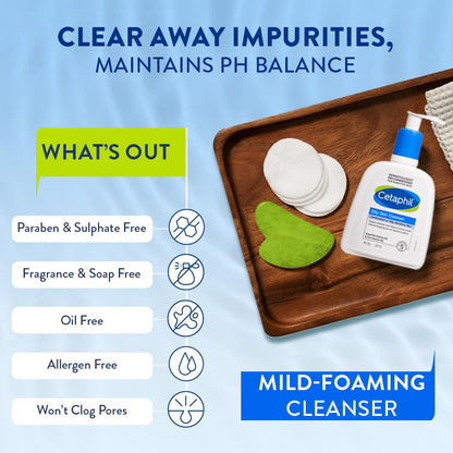 Cetaphil Oily Skin Cleanser , Daily Face Wash for Oily, Acne prone Skin , Gentle Foaming