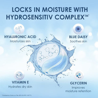 Cetaphil Optimal Hydration Daily Cream, 50g | Lightweight Moisturizer & Fast Absorption | Hyaluronic Acid, Blue Daisy Extract, Niacinamide