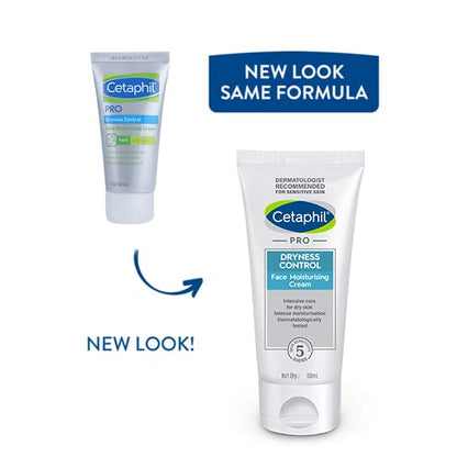 Cetaphil Pro Dryness Control Face Moisturizing Cream, 50ml
