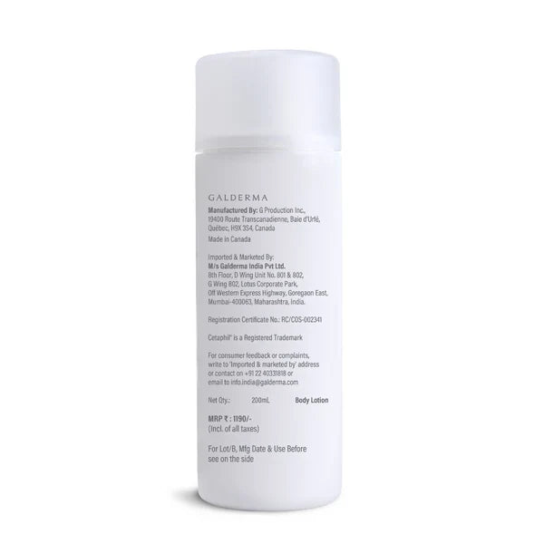 Cetaphil Pro Urea 4% Smoothing Hydrating Lotion, 200ml