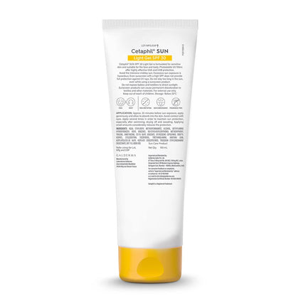 Cetaphil Sun SPF 30 Sunscreen Gel, Hydrate & Nourish With Chemical Free Sun Protection, 100 ml