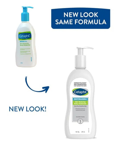Cetaphil Restoraderm Body Moisturizer, Shea Butter, 295 ml