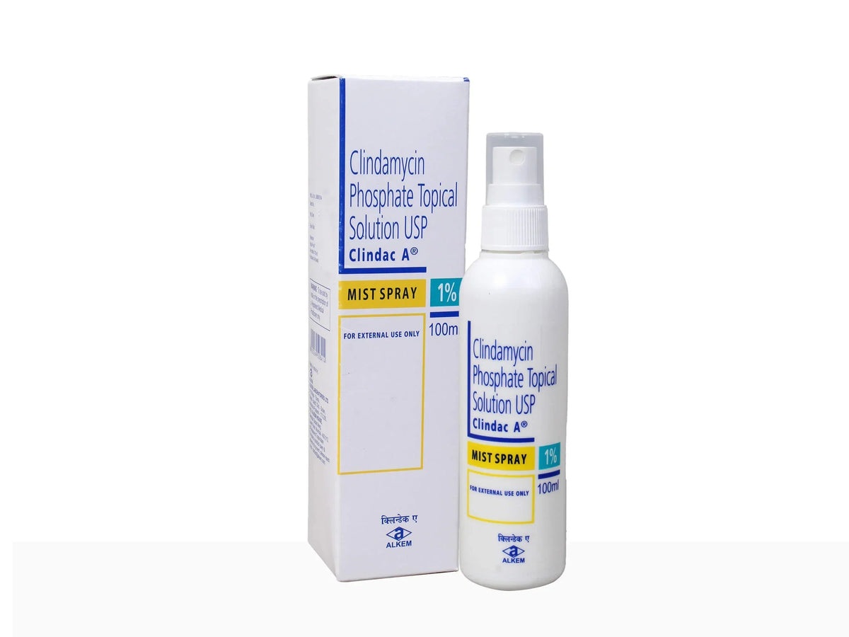 Clindac-A 1% Mist Anti-Acne Spray, 100 ml