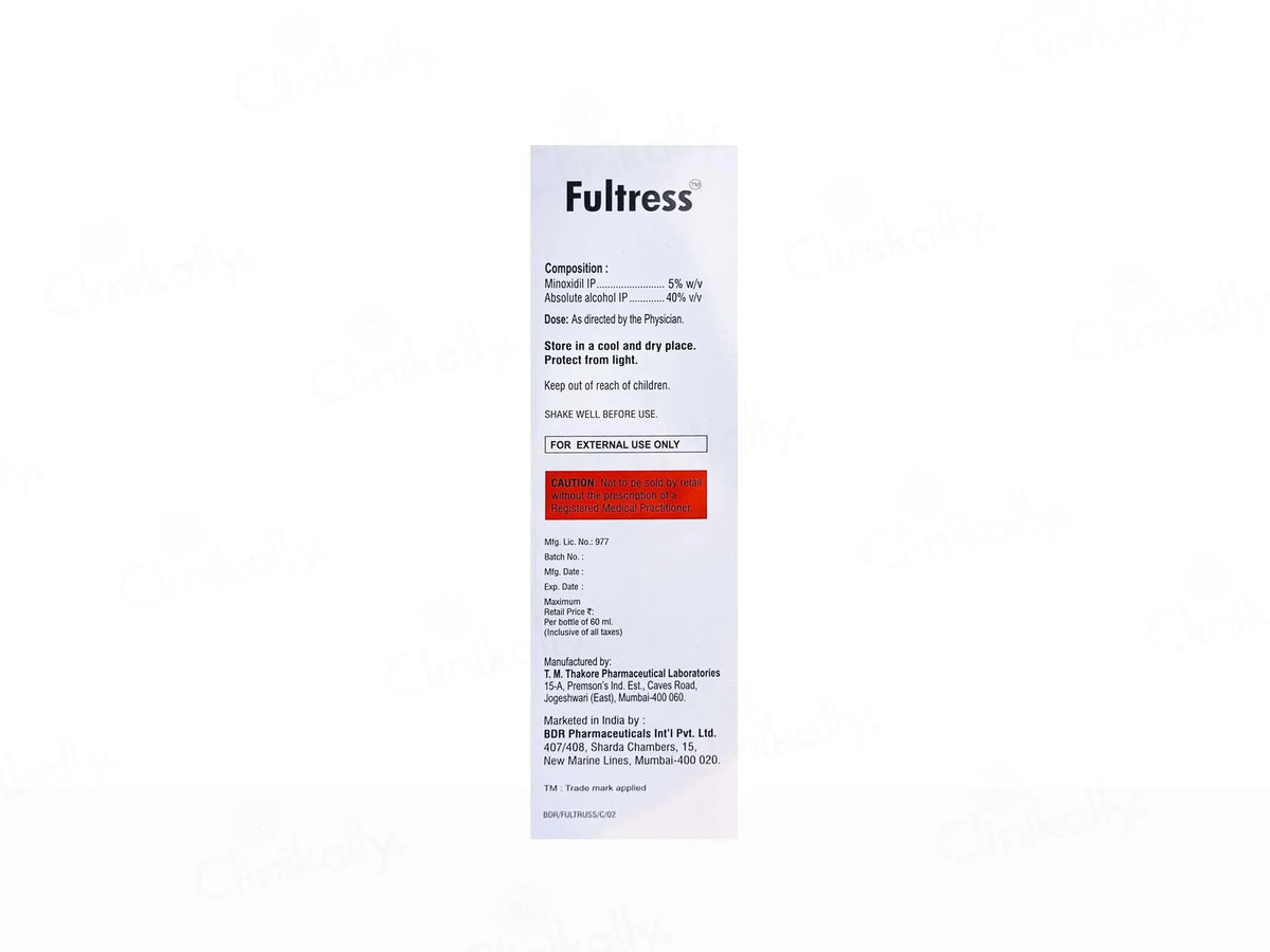 Fultress-F 5% Topical Solution | 60 ml