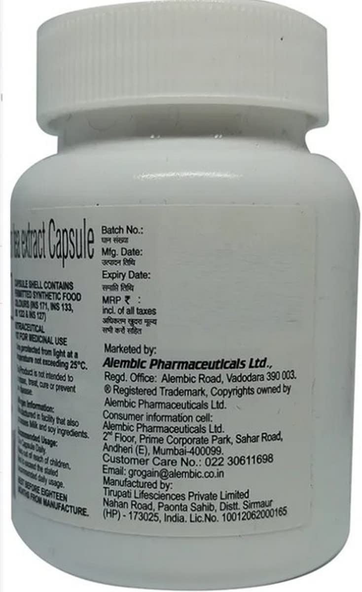 Grogain Capsule For Hair Growth | 30's Capsules - Skiynse Dermatologique
