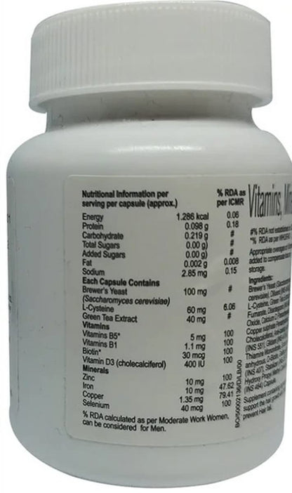 Grogain Capsule For Hair Growth | 30's Capsules - Skiynse Dermatologique