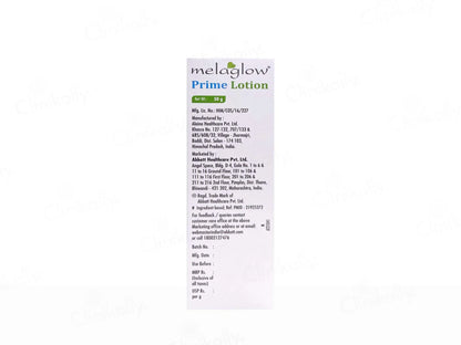 Melaglow Prime Depigmenting Lotion, 50g ( Pack of 2) - Skiynse Dermatologique