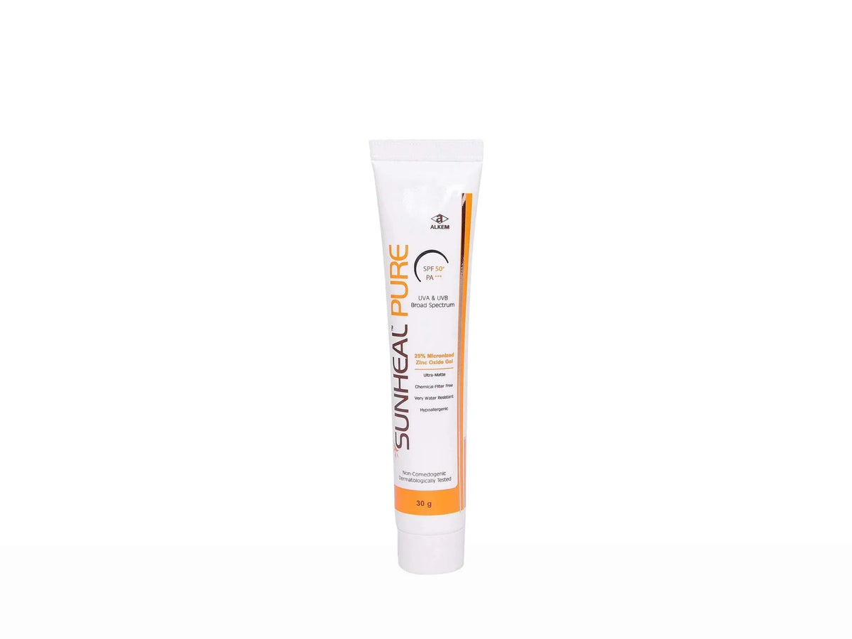 Sunheal Pure Zinc Oxide Sunscreen Gel, 30g