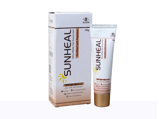 Sunheal Ultra Matte Gel Sunscreen SPF 50+ PA++++ | 50g