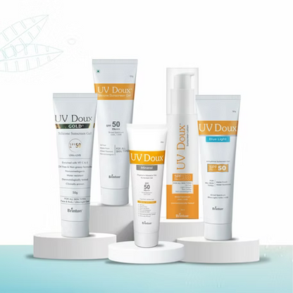 UV Doux SPF 50 PA+++ Mineral Based Sunscreen Gel | 50g